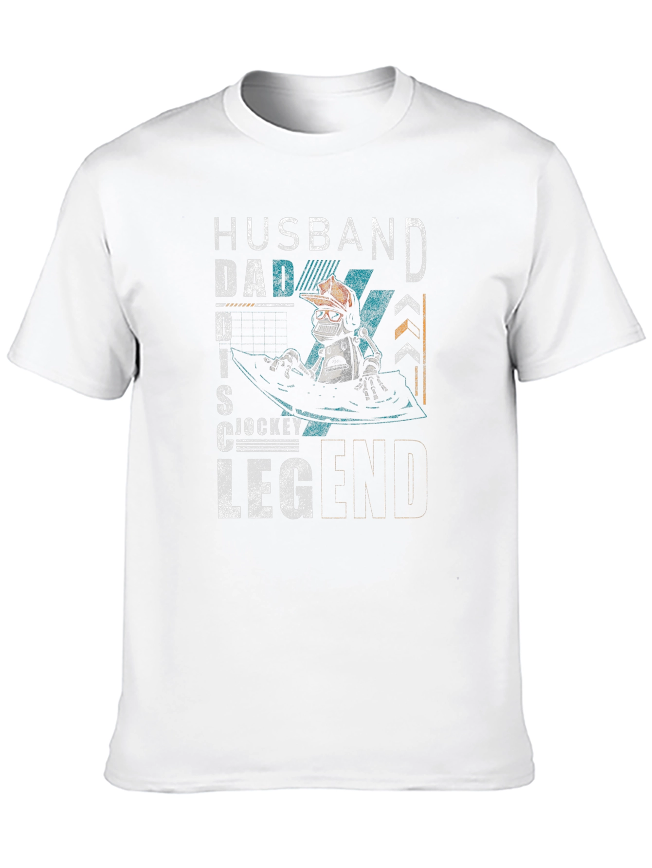 Husband Dad Disc Jockey Legend T-Shirt