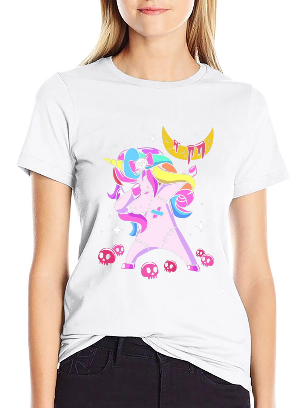 Zombie Unicorn Dabbing T-Shirt