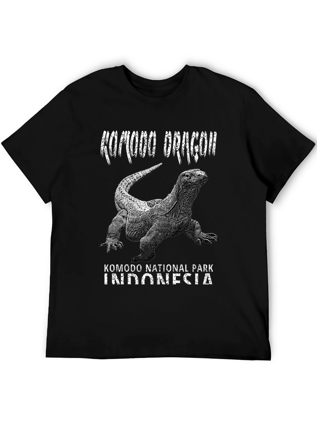 Komodo Dragon T-Shirt - Indonesia National Park