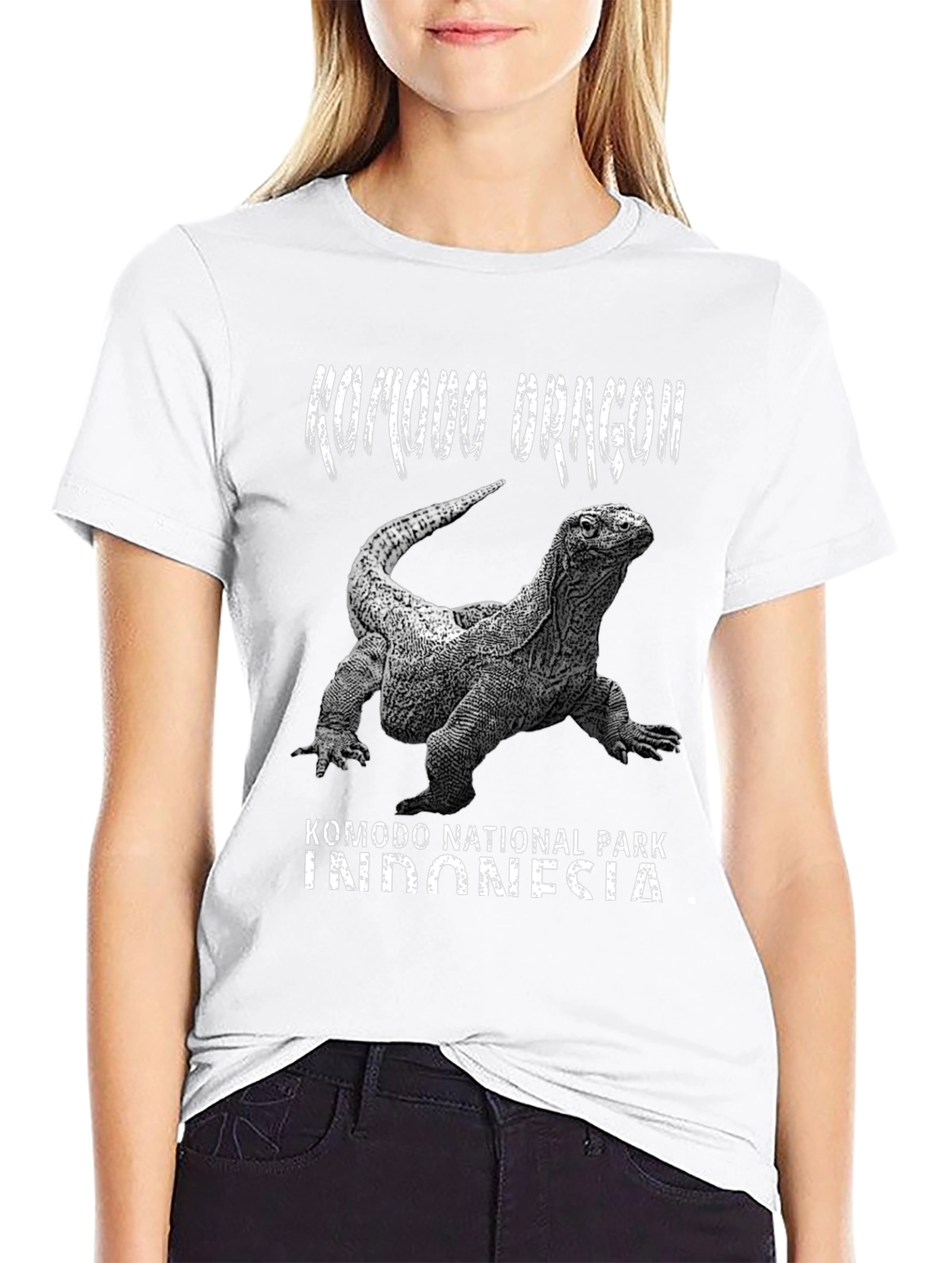 Komodo Dragon T-Shirt - Indonesia National Park