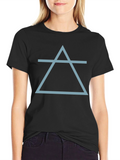 Air Element Symbol Graphic T-Shirt