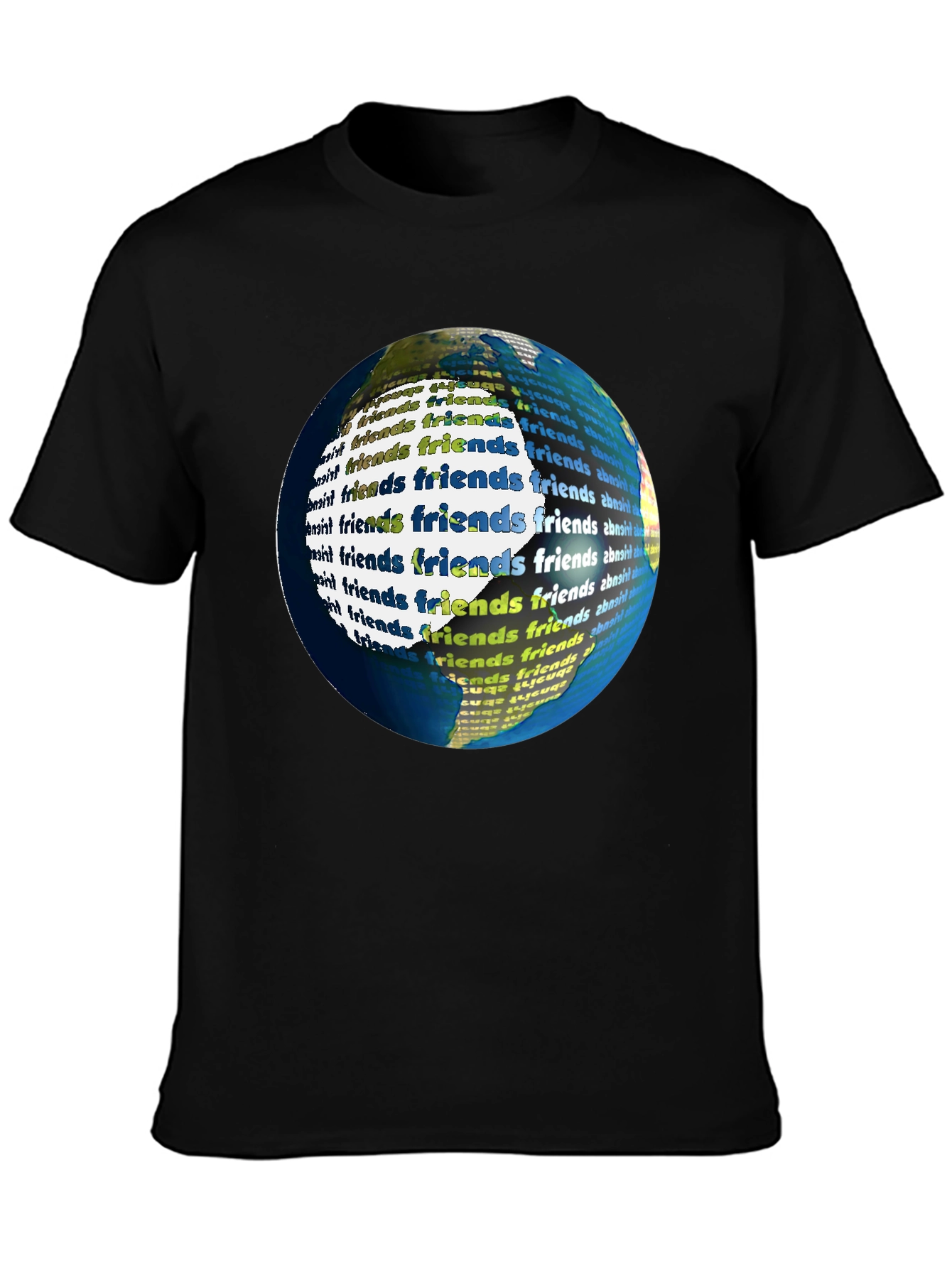 Friends Around the World Graphic Tee