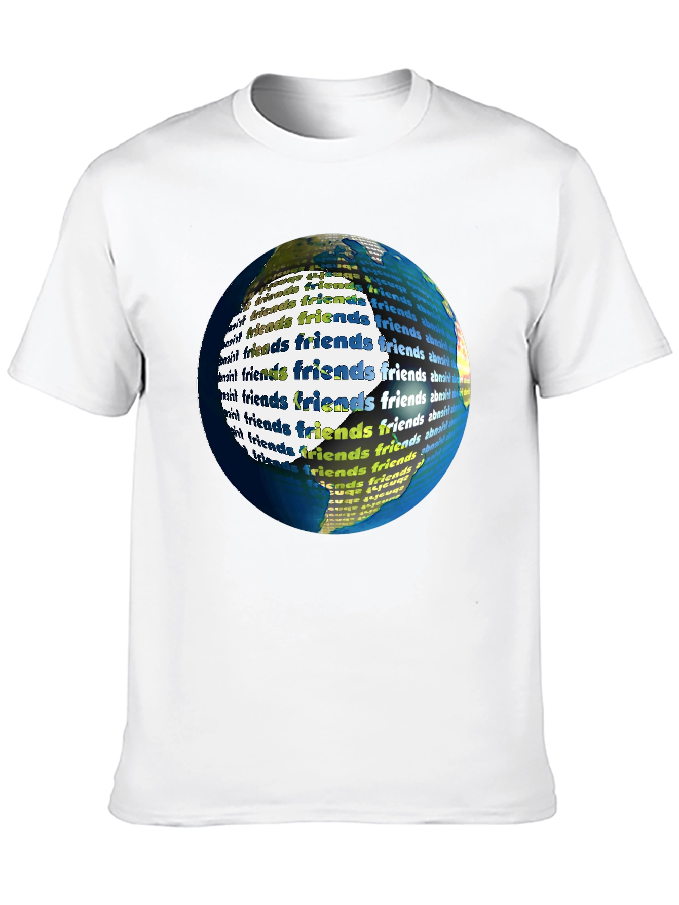 Friends Around the World Graphic Tee