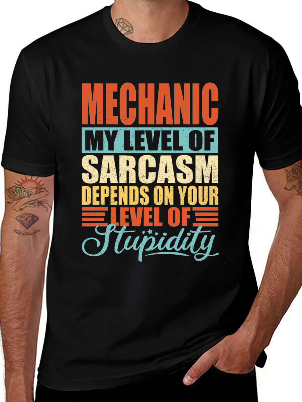 Mechanic Sarcasm Mens T-Shirt