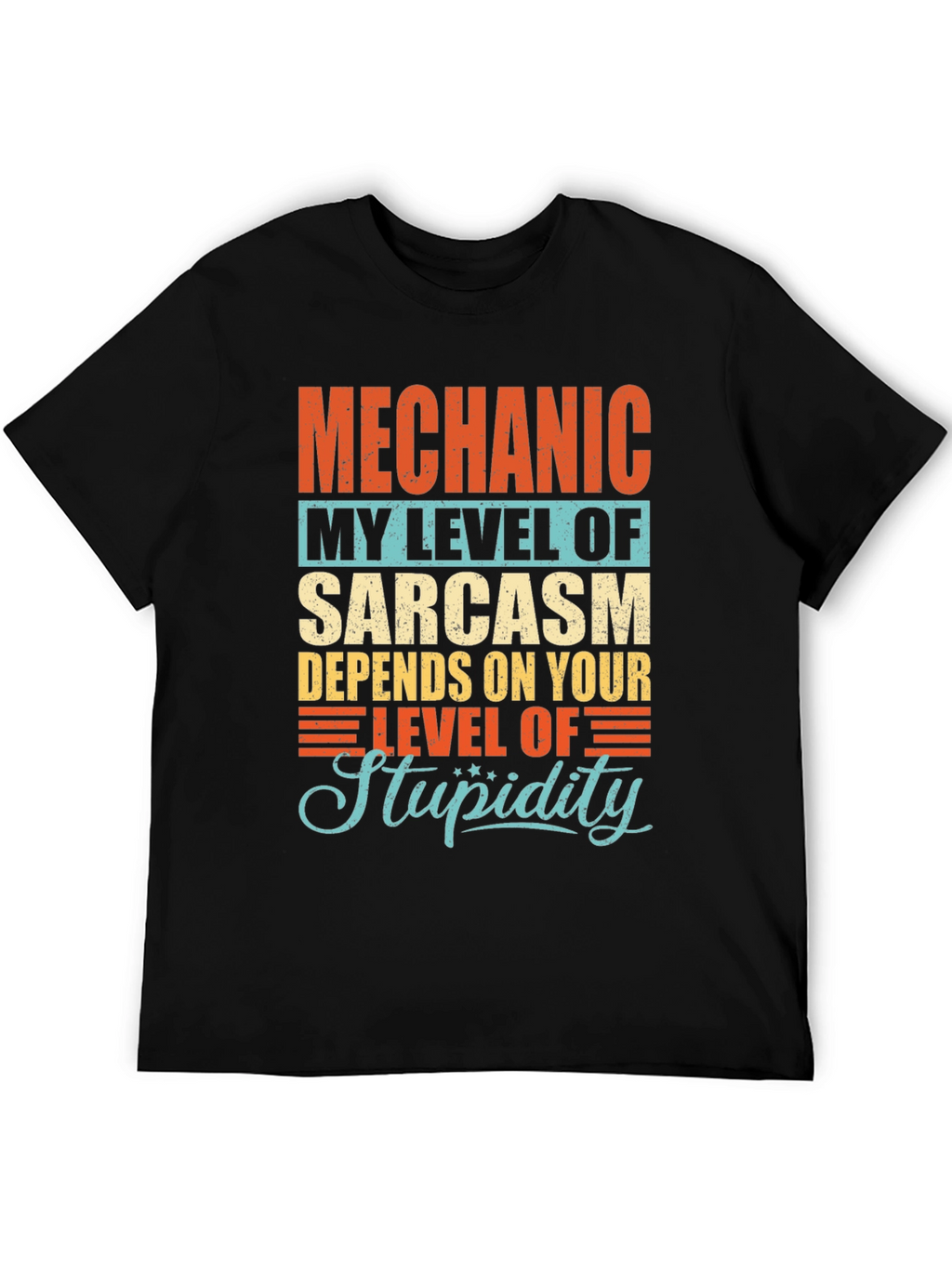 Mechanic Sarcasm Mens T-Shirt