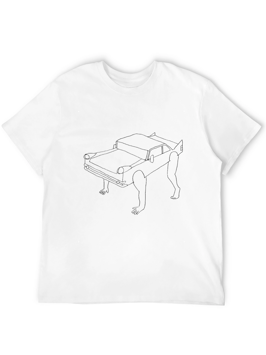 Car-Man T-Shirt | Black Graphic Tee