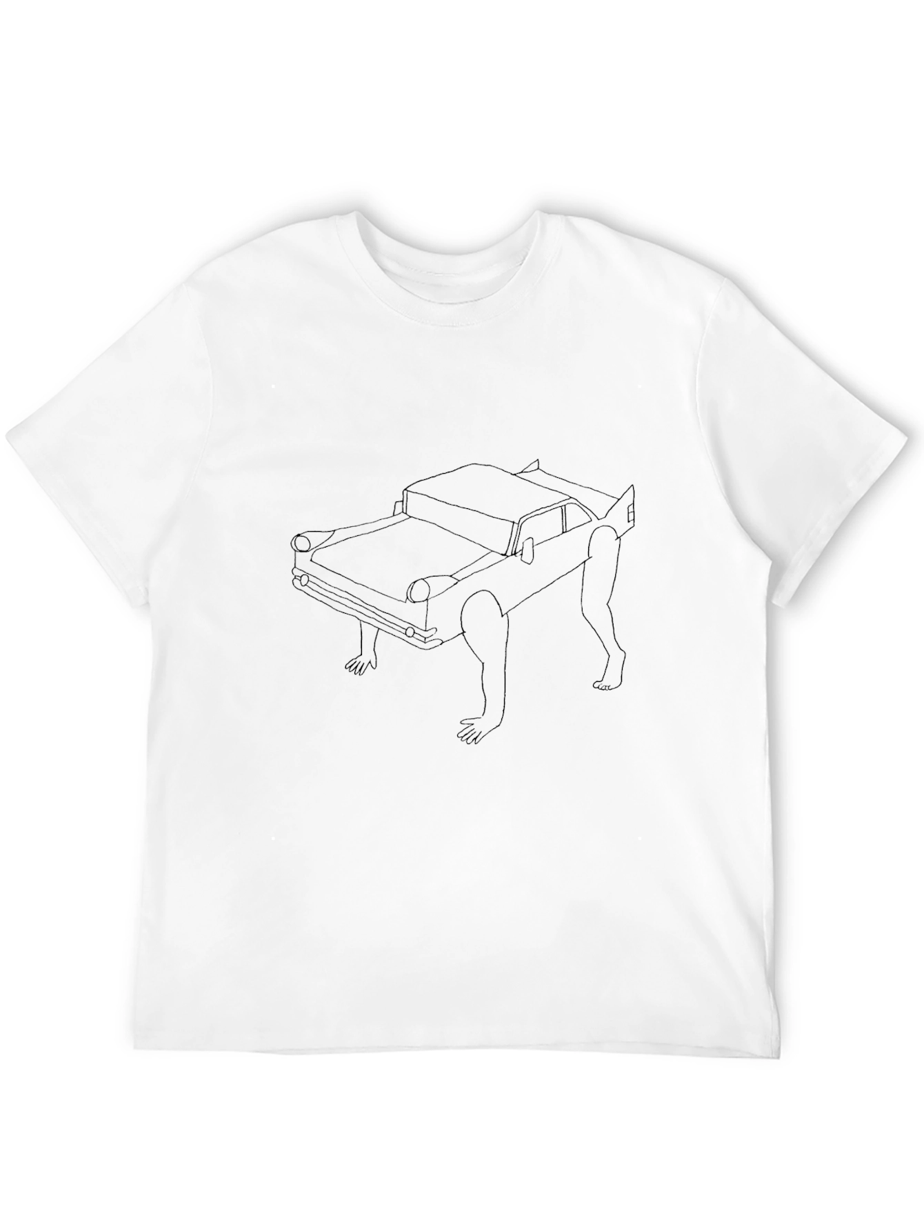 Car-Man T-Shirt | Black Graphic Tee