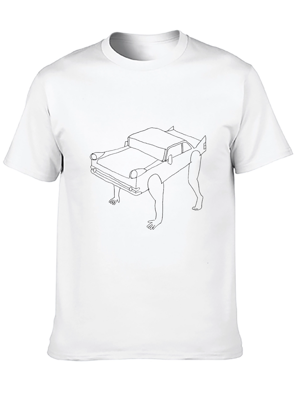 Car-Man T-Shirt | Black Graphic Tee