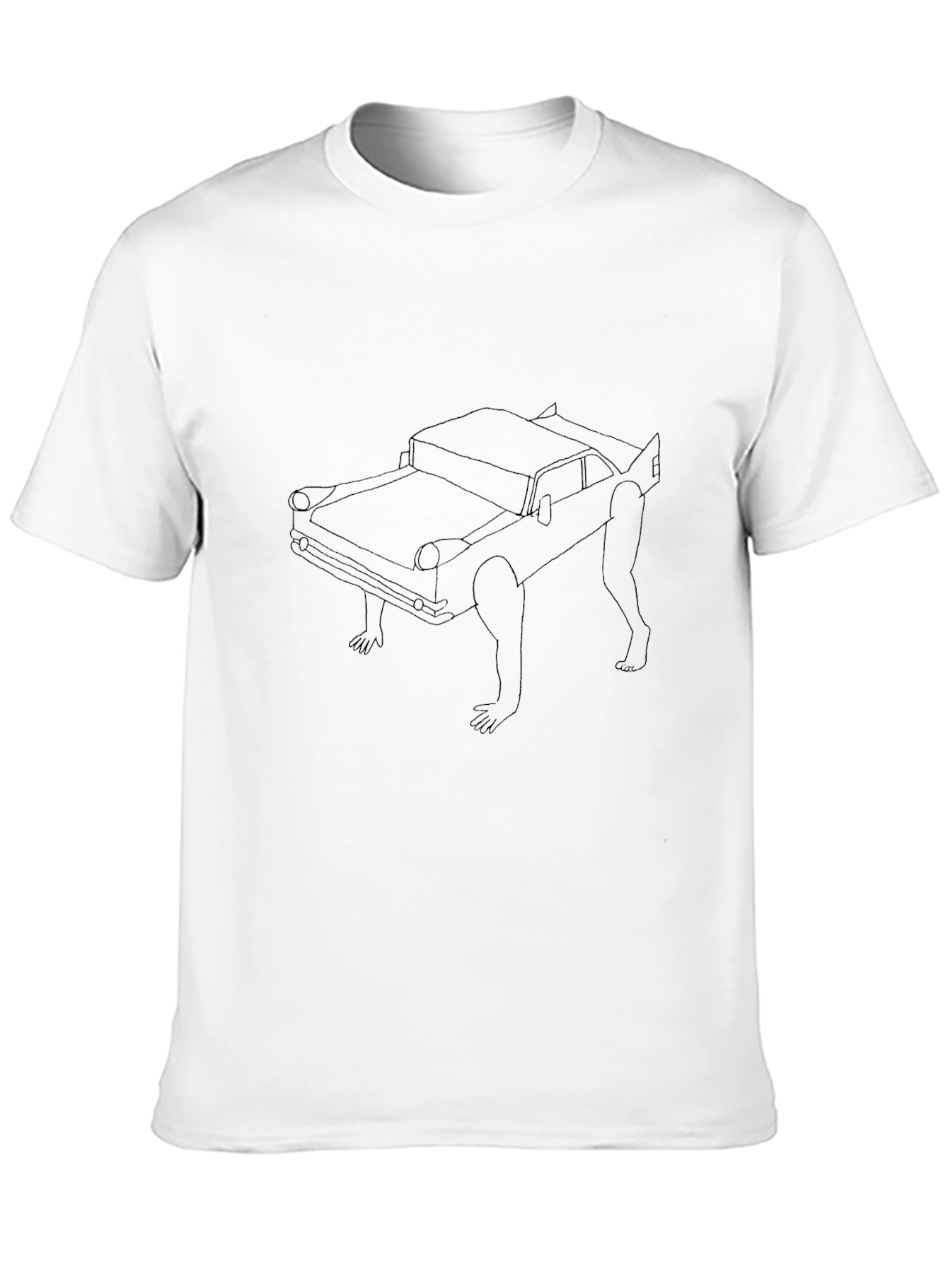 Car-Man T-Shirt | Black Graphic Tee