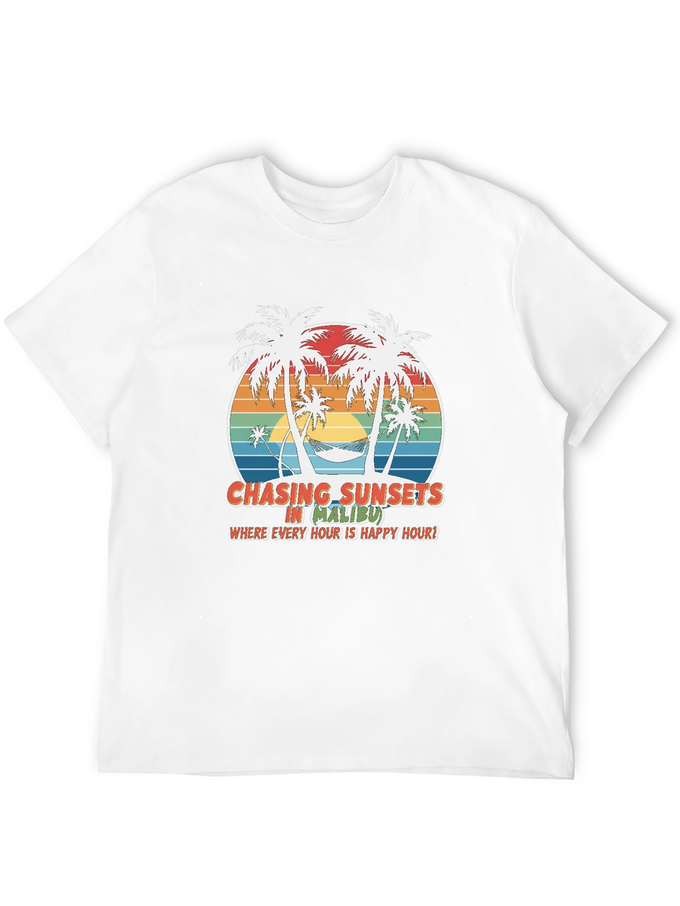 Chasing Sunsets in Malibu Graphic Tee