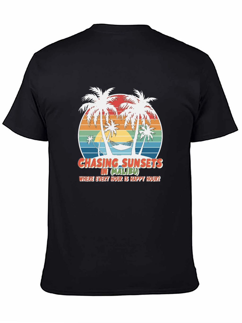 Chasing Sunsets in Malibu Graphic Tee