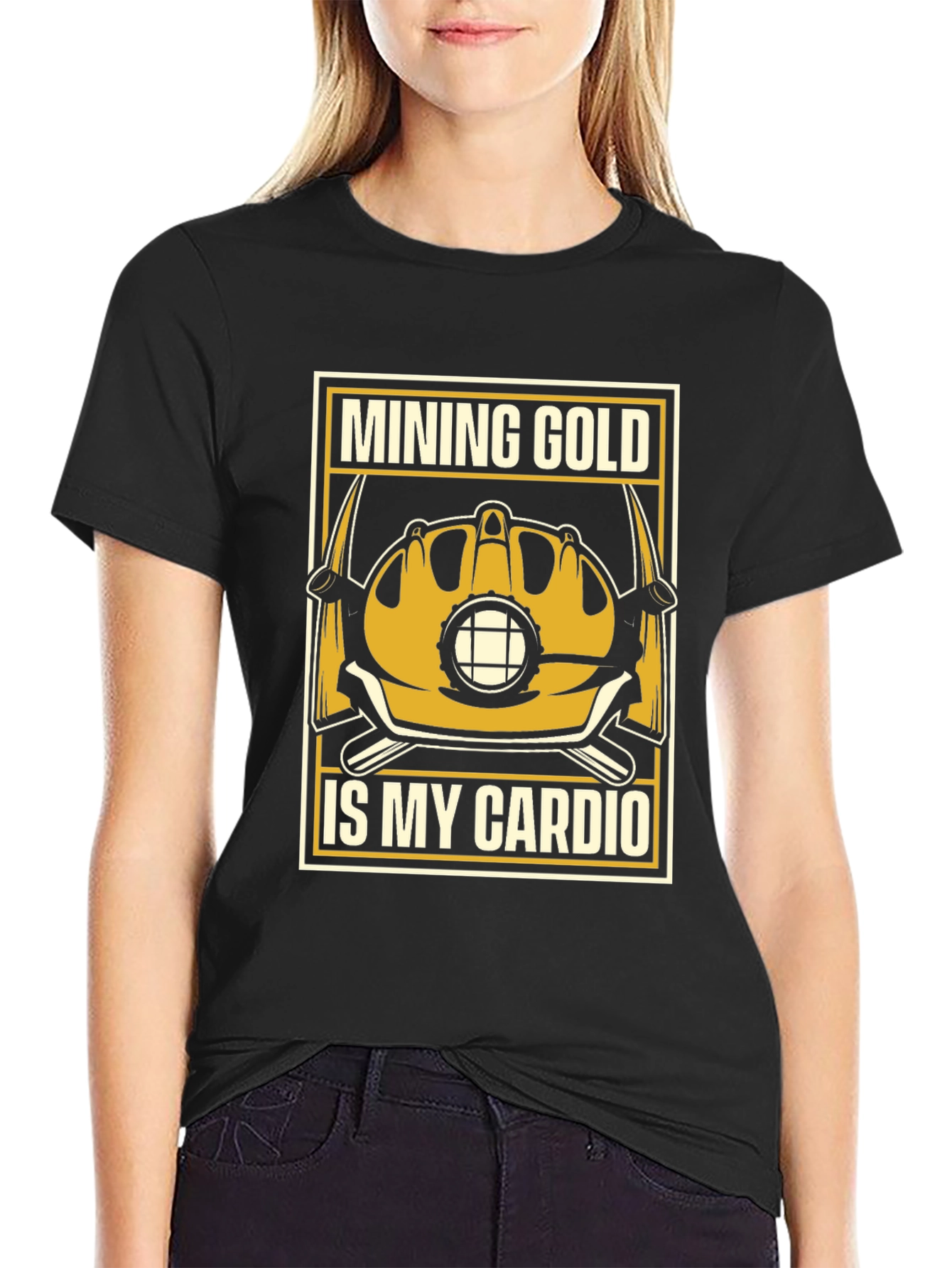 Mining Gold Is My Cardio T-Shirt