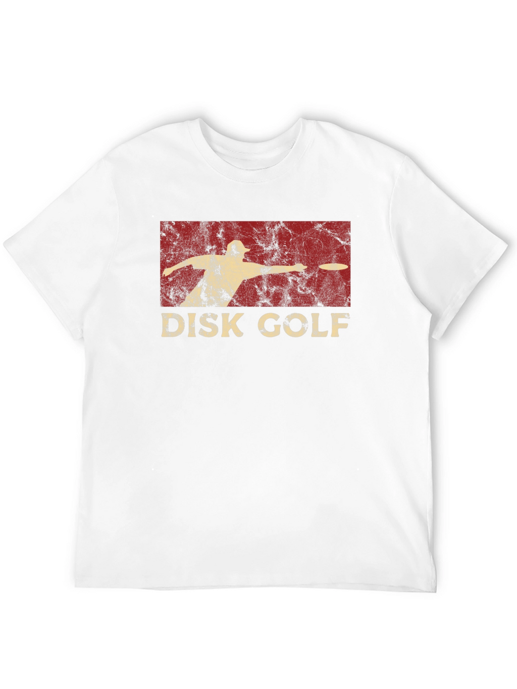 Disk Golf Graphic Tee - Retro Design
