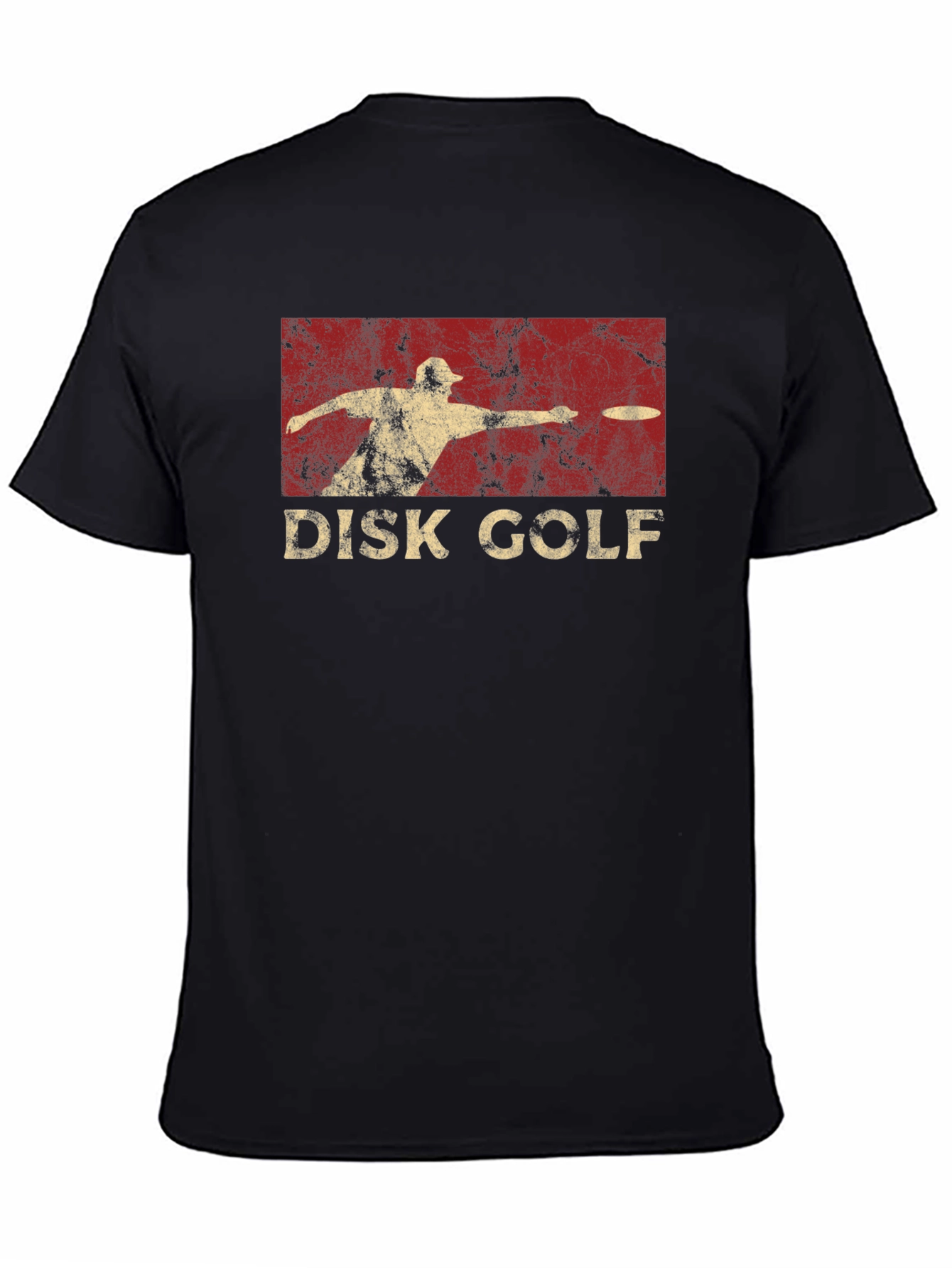 Disk Golf Graphic Tee - Retro Design