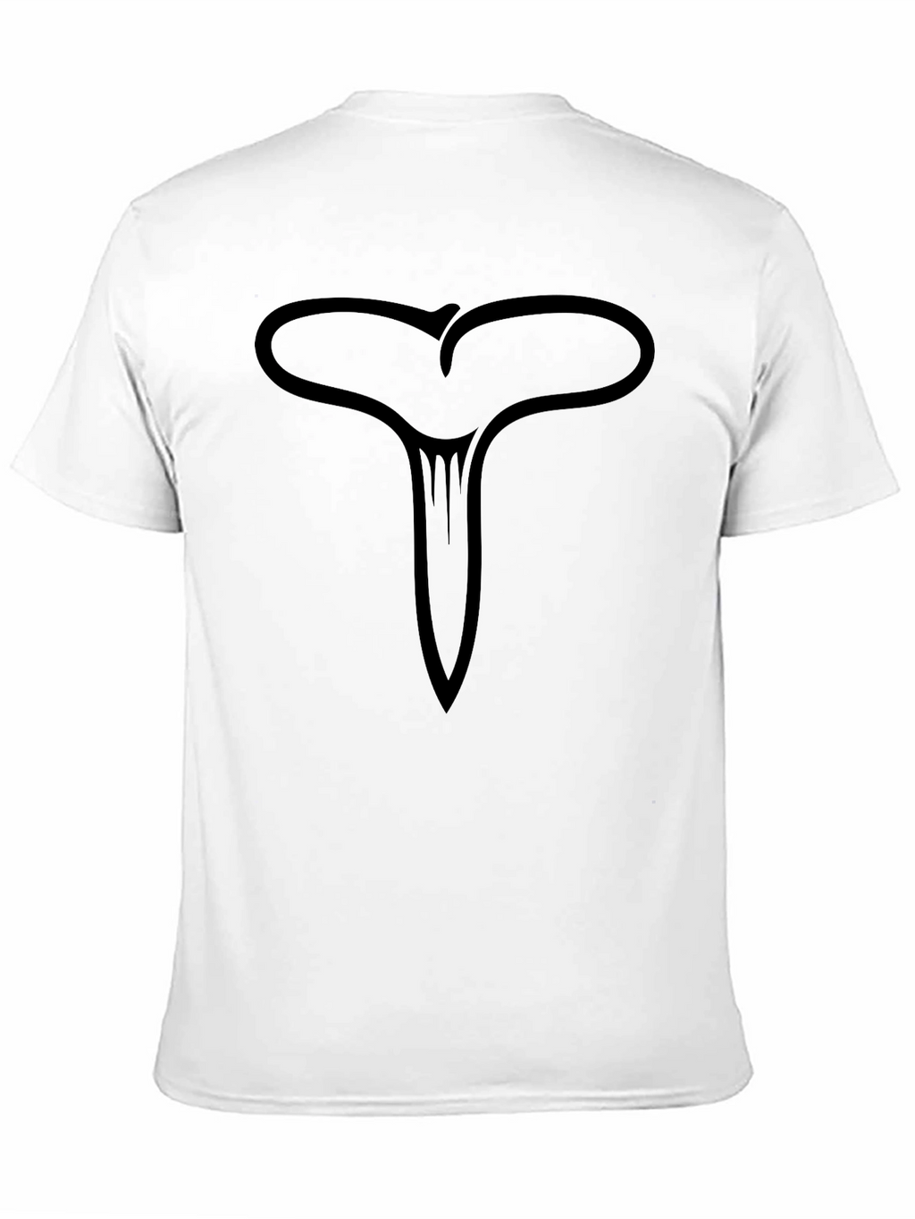 Abstract Symbol Black T-Shirt