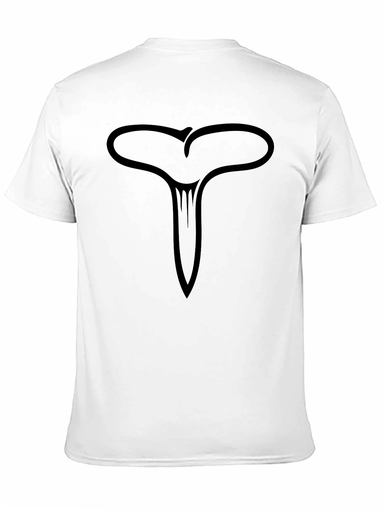 Abstract Symbol Black T-Shirt