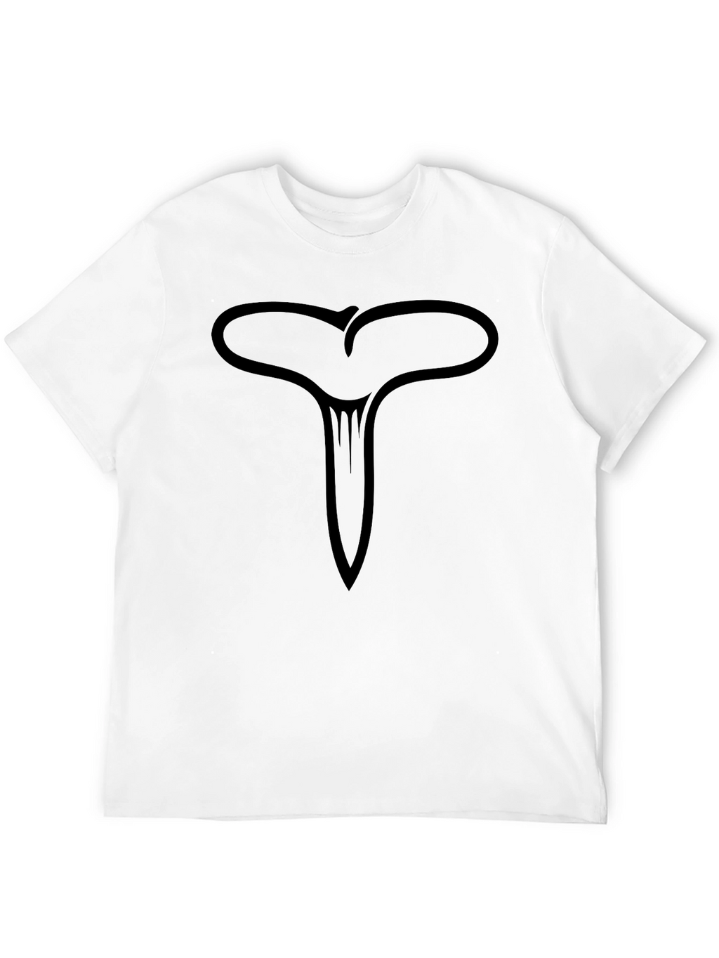 Abstract Symbol Black T-Shirt