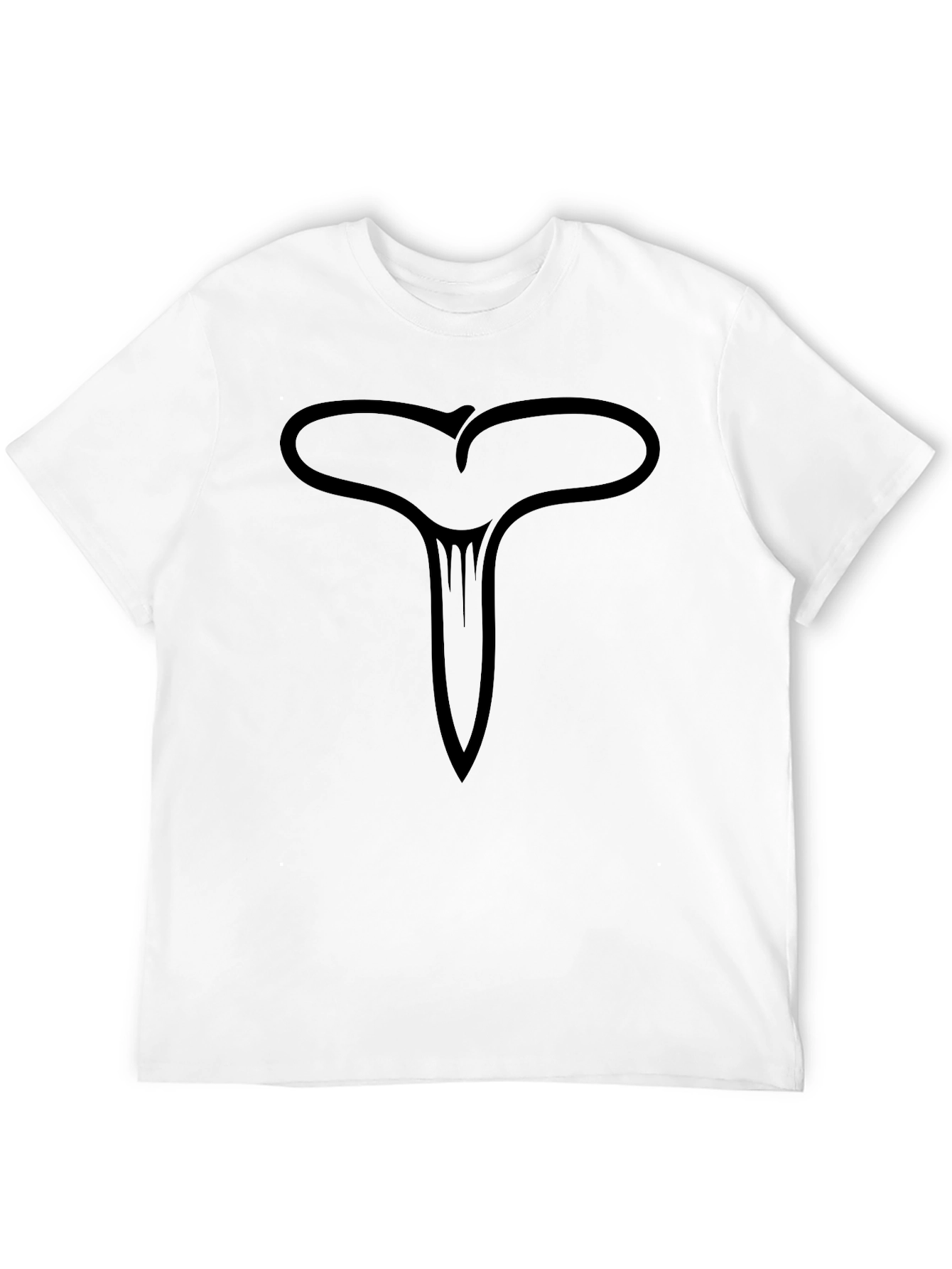 Abstract Symbol Black T-Shirt