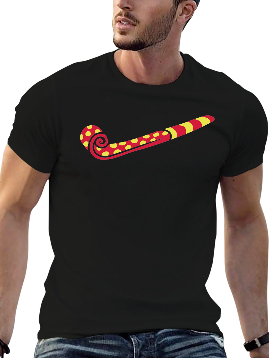 Party Blower Graphic T-Shirt