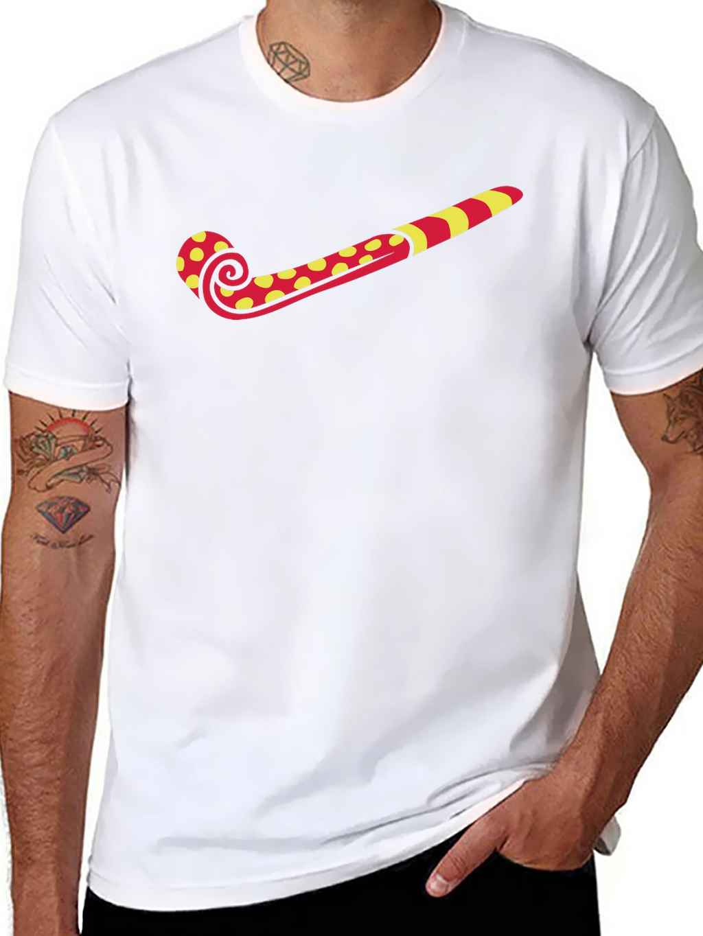 Party Blower Graphic T-Shirt
