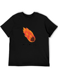 Comet Me Bro Graphic T-Shirt - Mens Black Tee