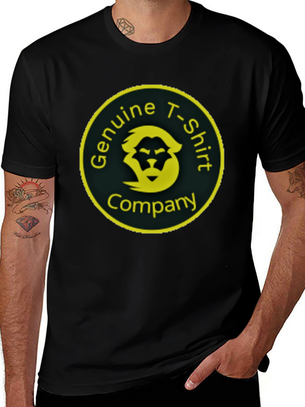 Genuine T-Shirt Company Black Tee
