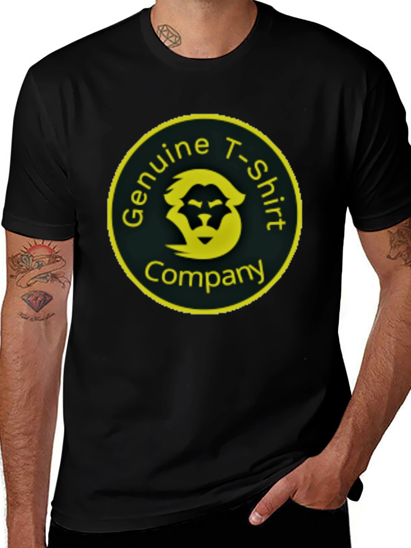 Genuine T-Shirt Company Black Tee