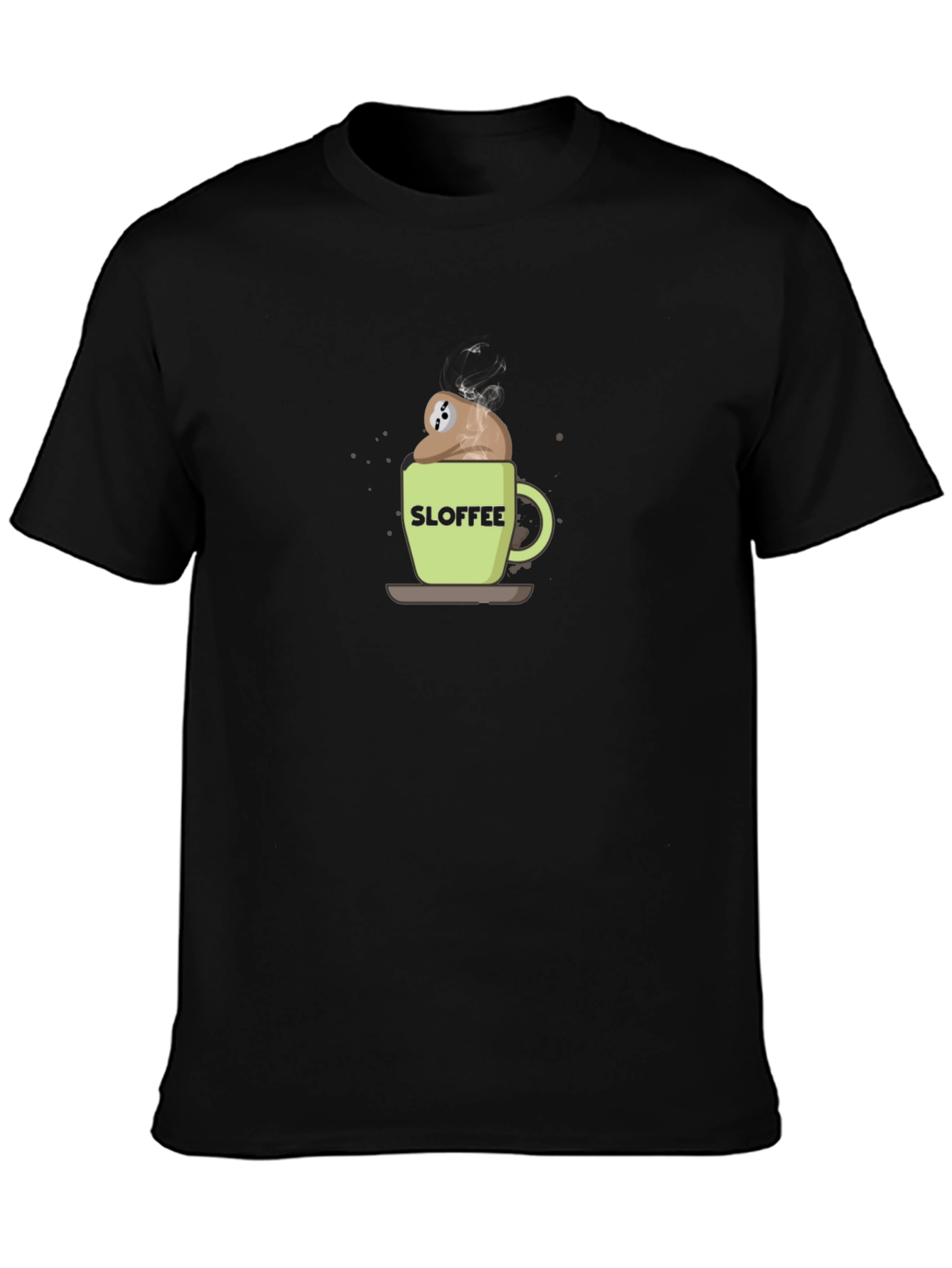 Sloth Coffee T-Shirt - Sloffee Funny Tee