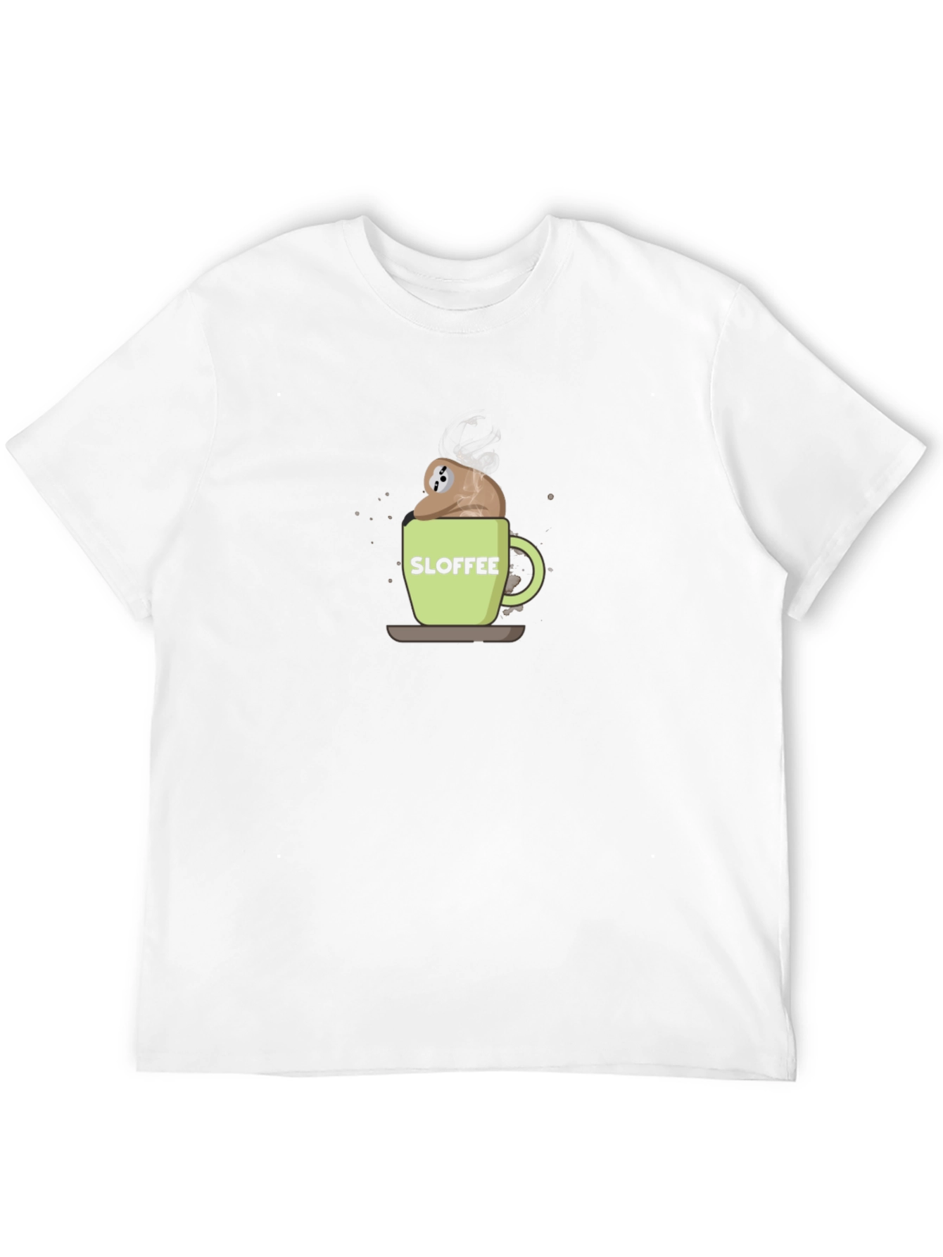 Sloth Coffee T-Shirt - Sloffee Funny Tee