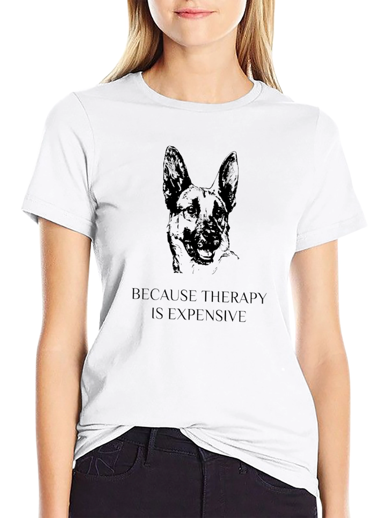 Dog Therapy Graphic T-Shirt