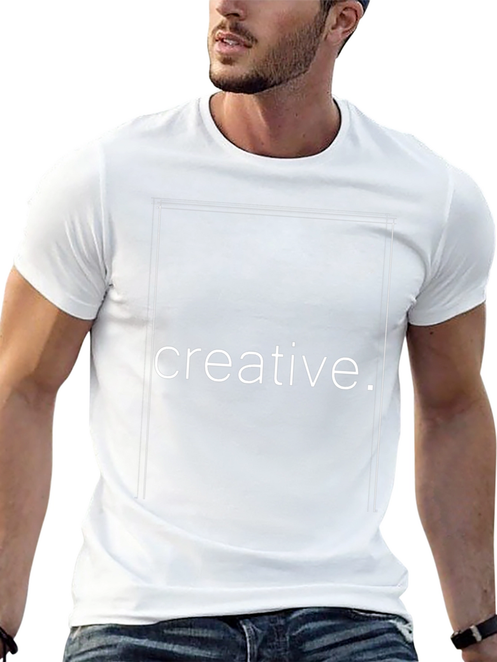 Creative Black T-Shirt - Stylish and Comfortable
