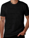 Friends Frown T-Shirt - Danish Proverb