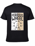 Ferrous Wheel Graphic Tee - Science Design