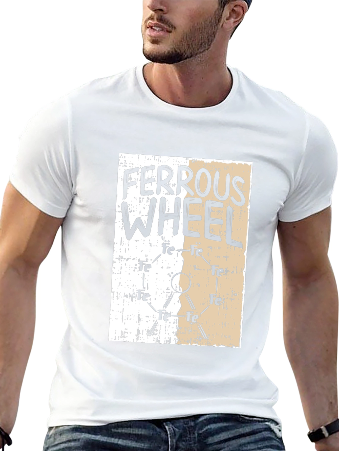Ferrous Wheel Graphic Tee - Science Design
