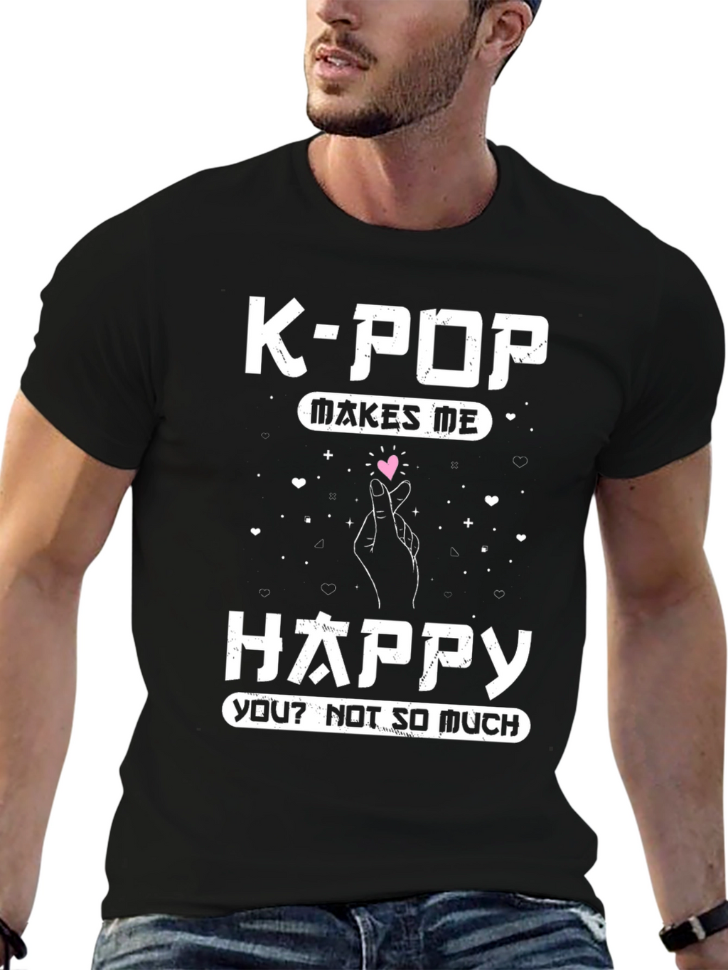 K-Pop Makes Me Happy T-Shirt