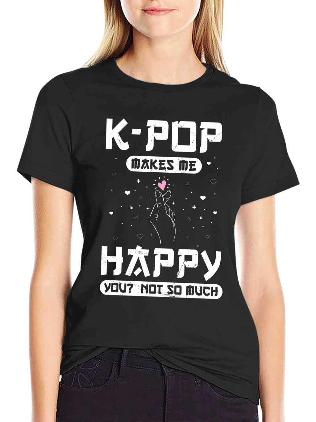 K-Pop Makes Me Happy T-Shirt