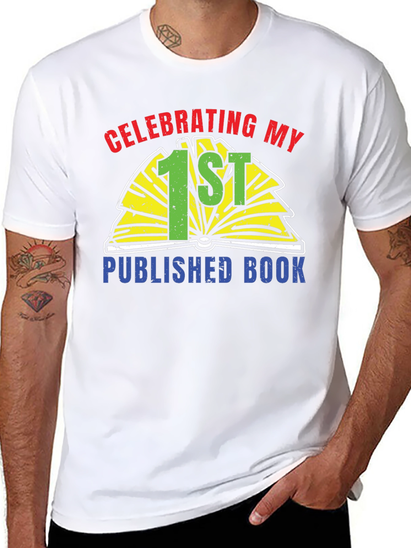 Celebrating My 1st Published Book T-Shirt