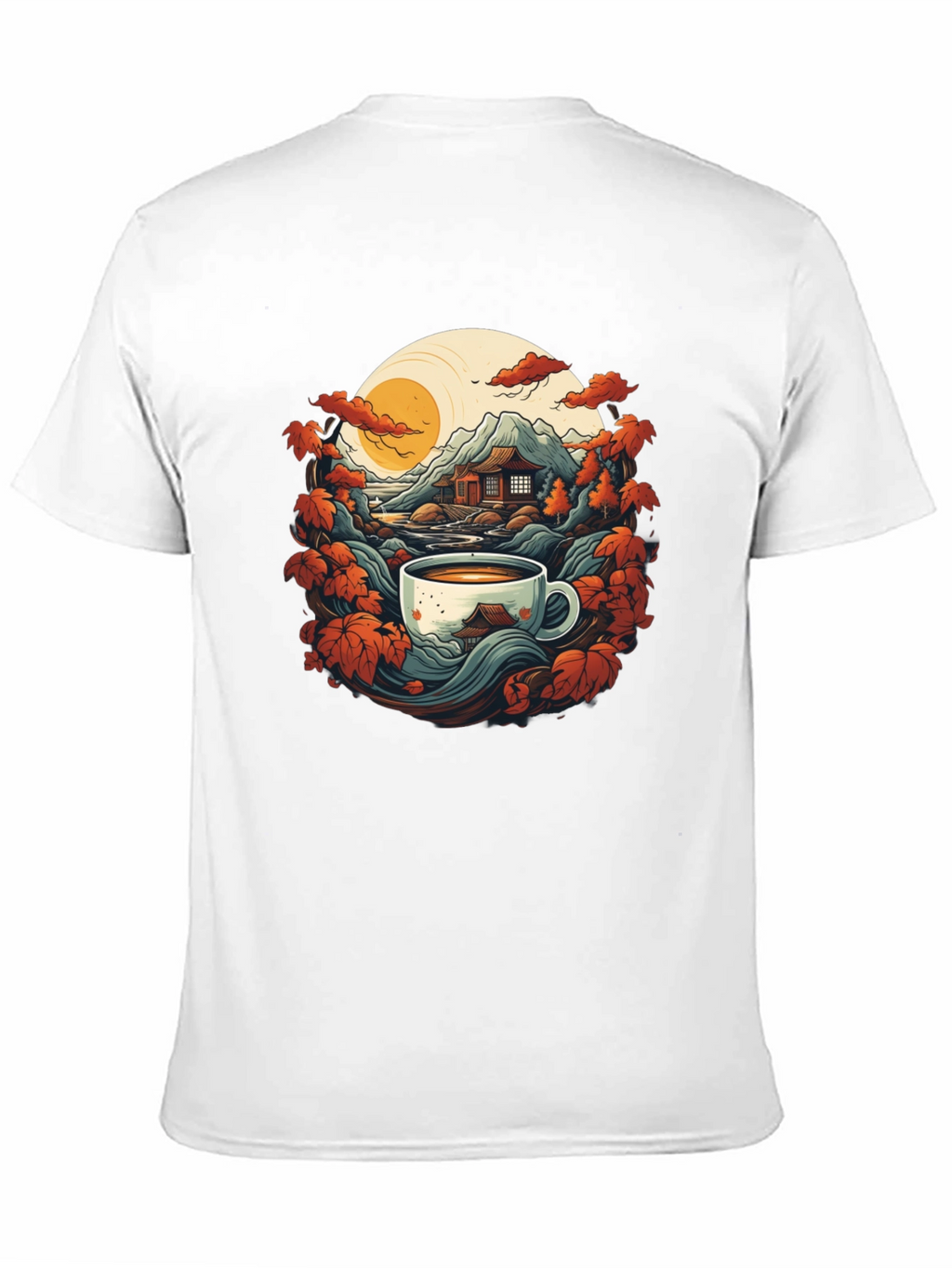 Coffee Zen Black T-Shirt