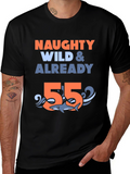 Naughty Wild & Already 55 Shark T-Shirt