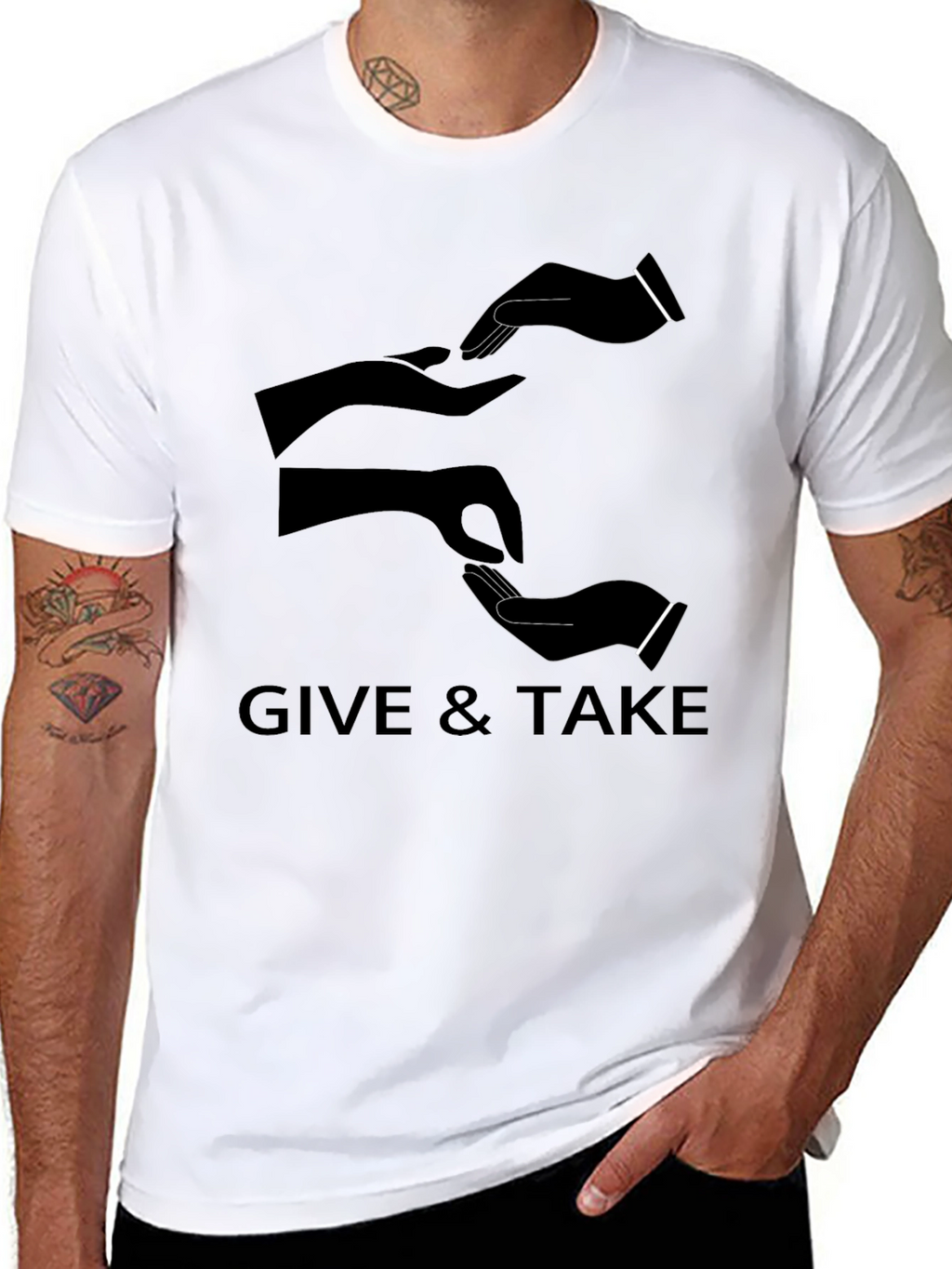 Give & Take Graphic Tee