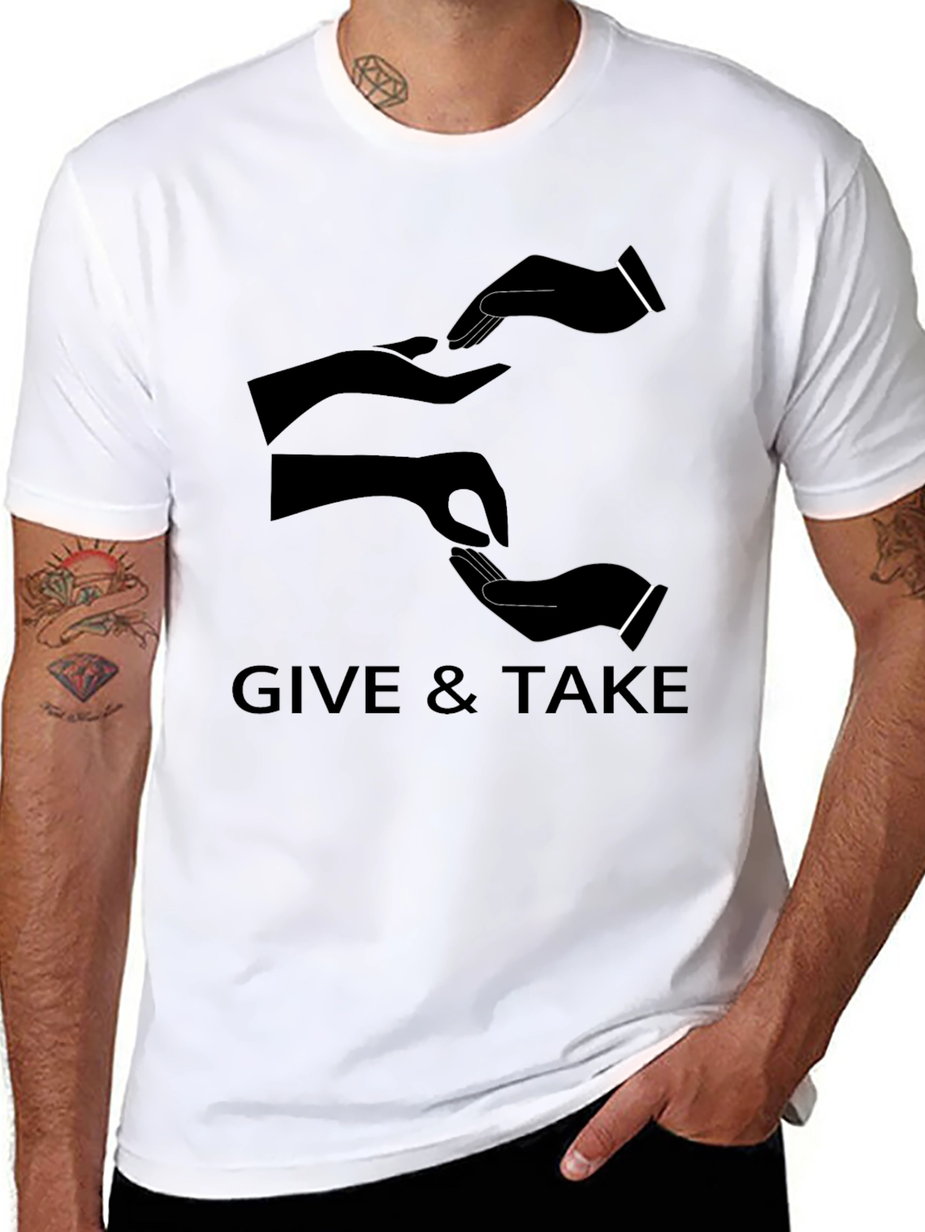 Give & Take Graphic Tee