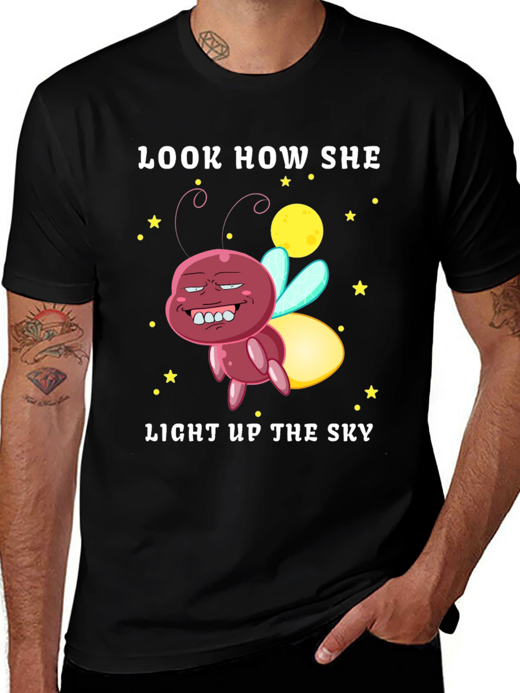 Funny Firefly Graphic T-Shirt