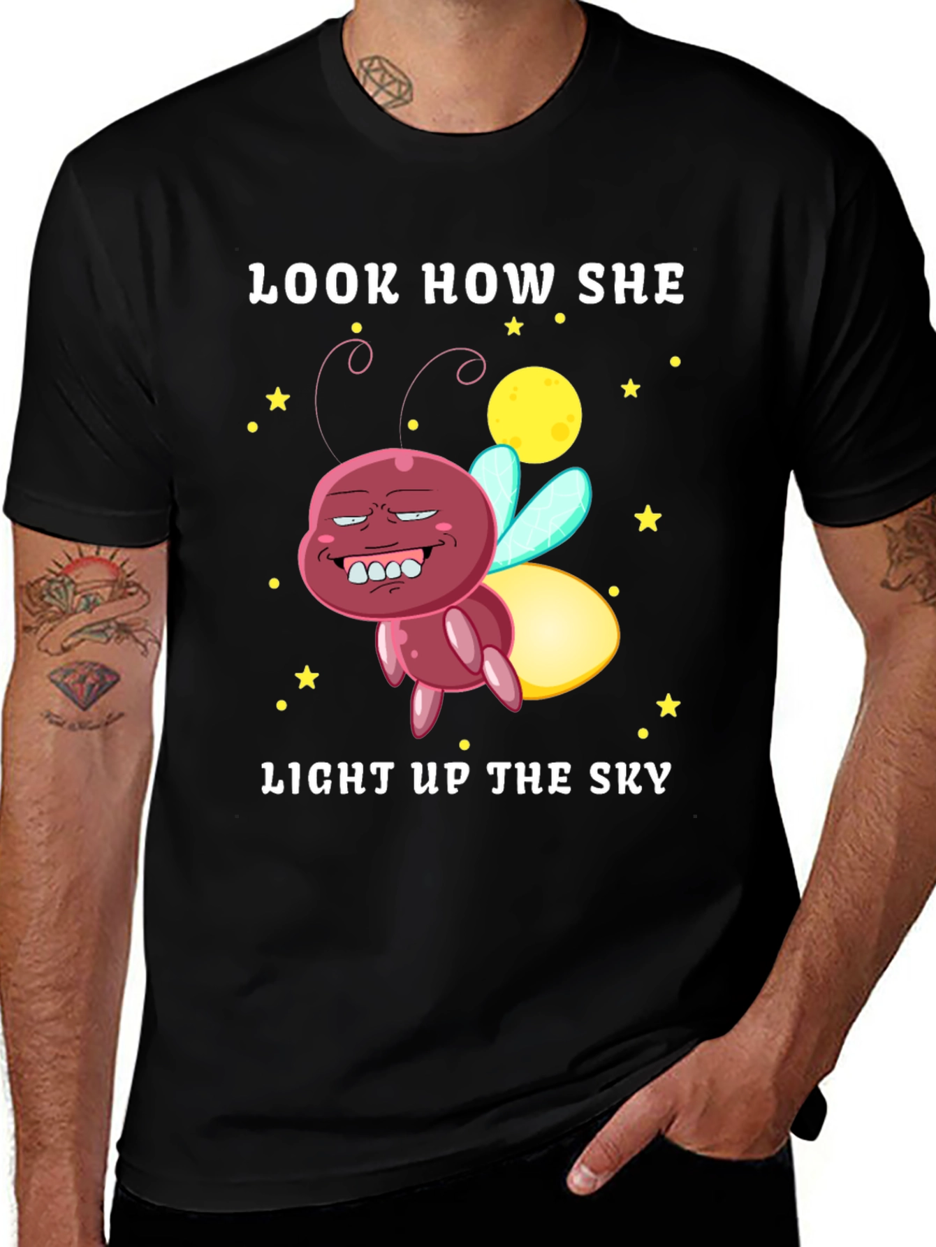 Funny Firefly Graphic T-Shirt
