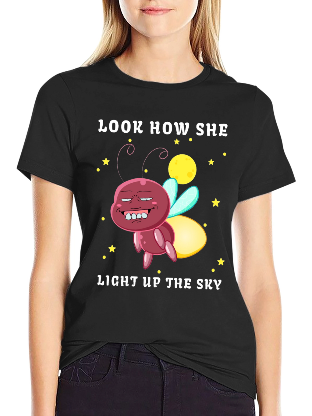Funny Firefly Graphic T-Shirt