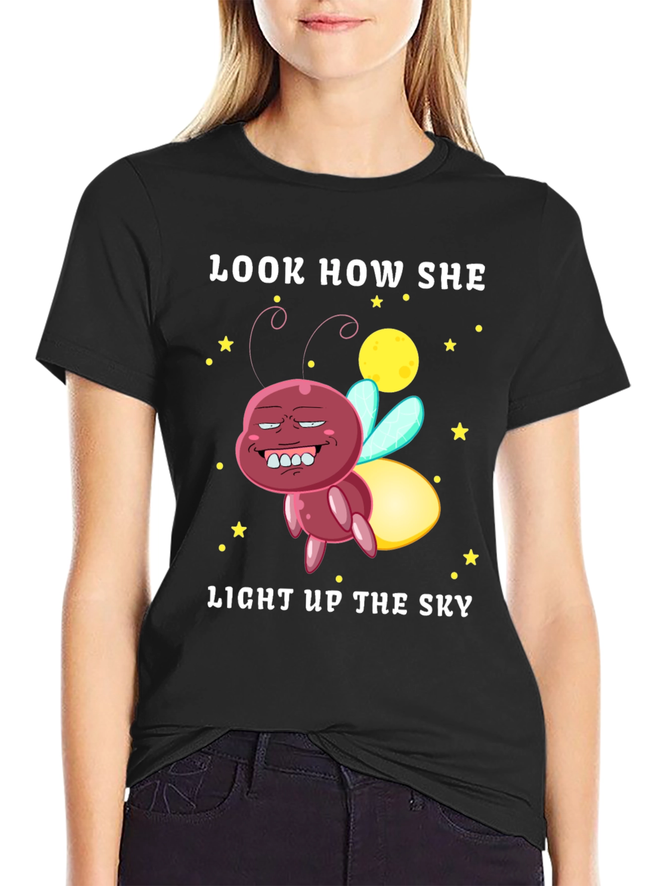 Funny Firefly Graphic T-Shirt