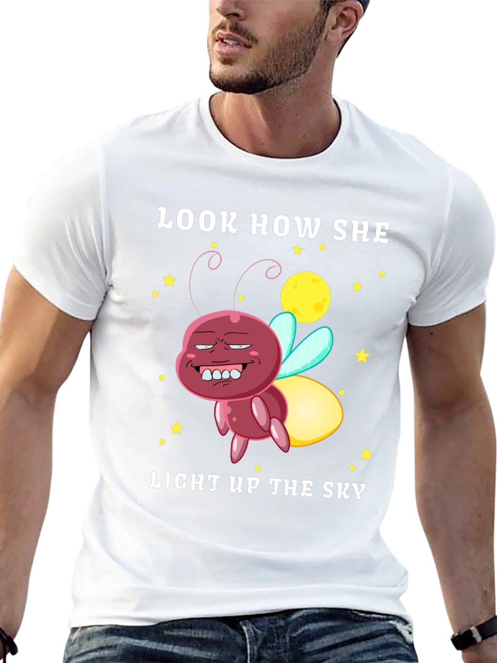 Funny Firefly Graphic T-Shirt