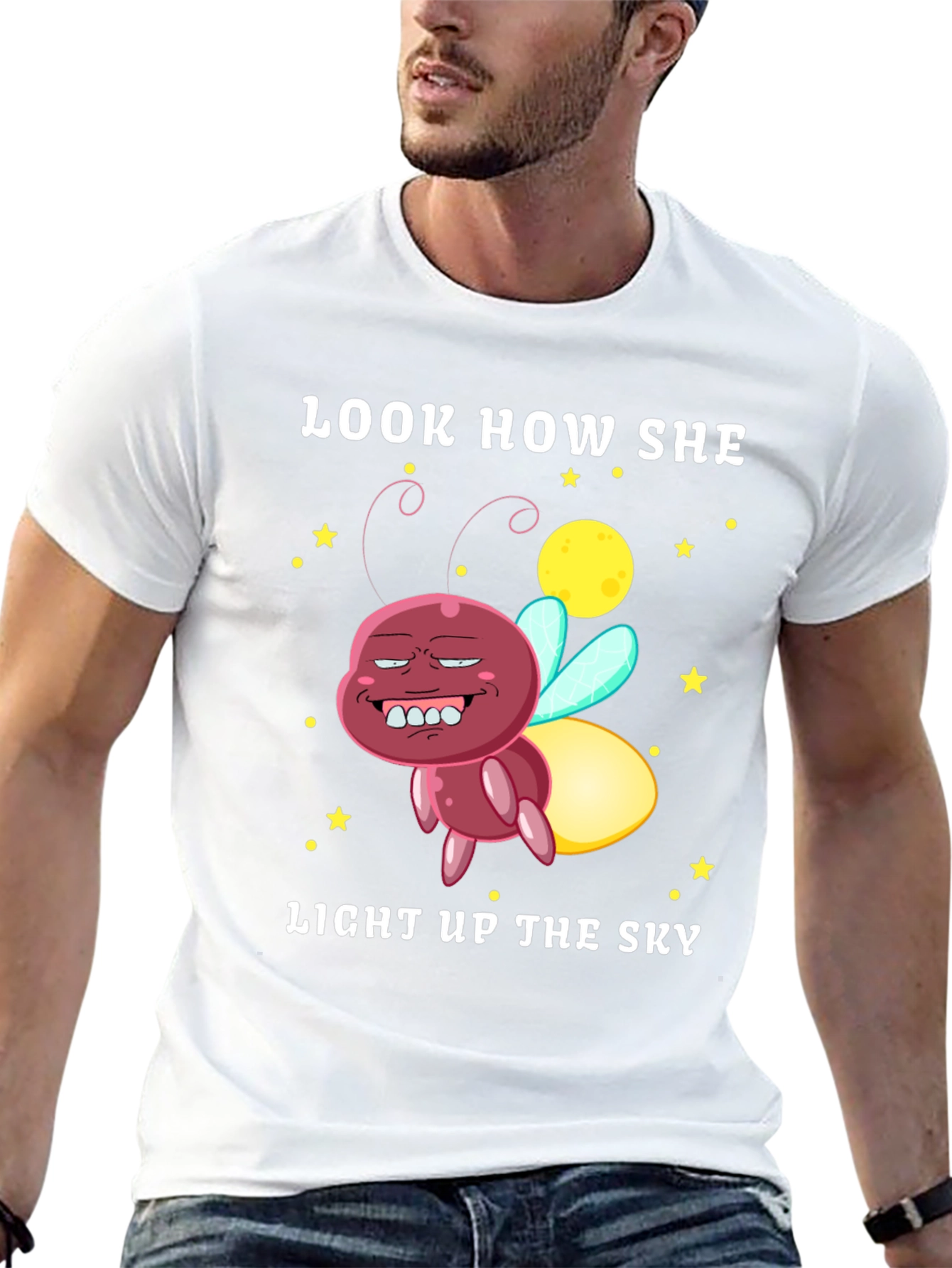 Funny Firefly Graphic T-Shirt