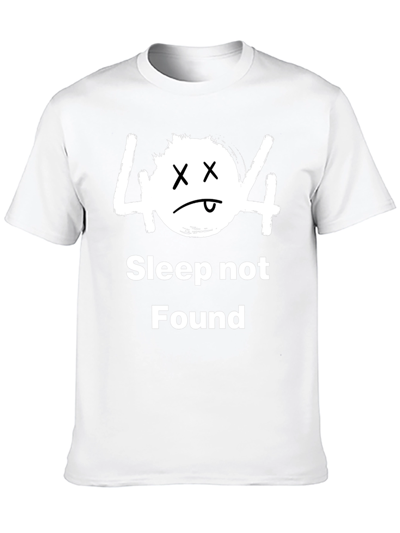 404 Sleep Not Found Graphic T-Shirt