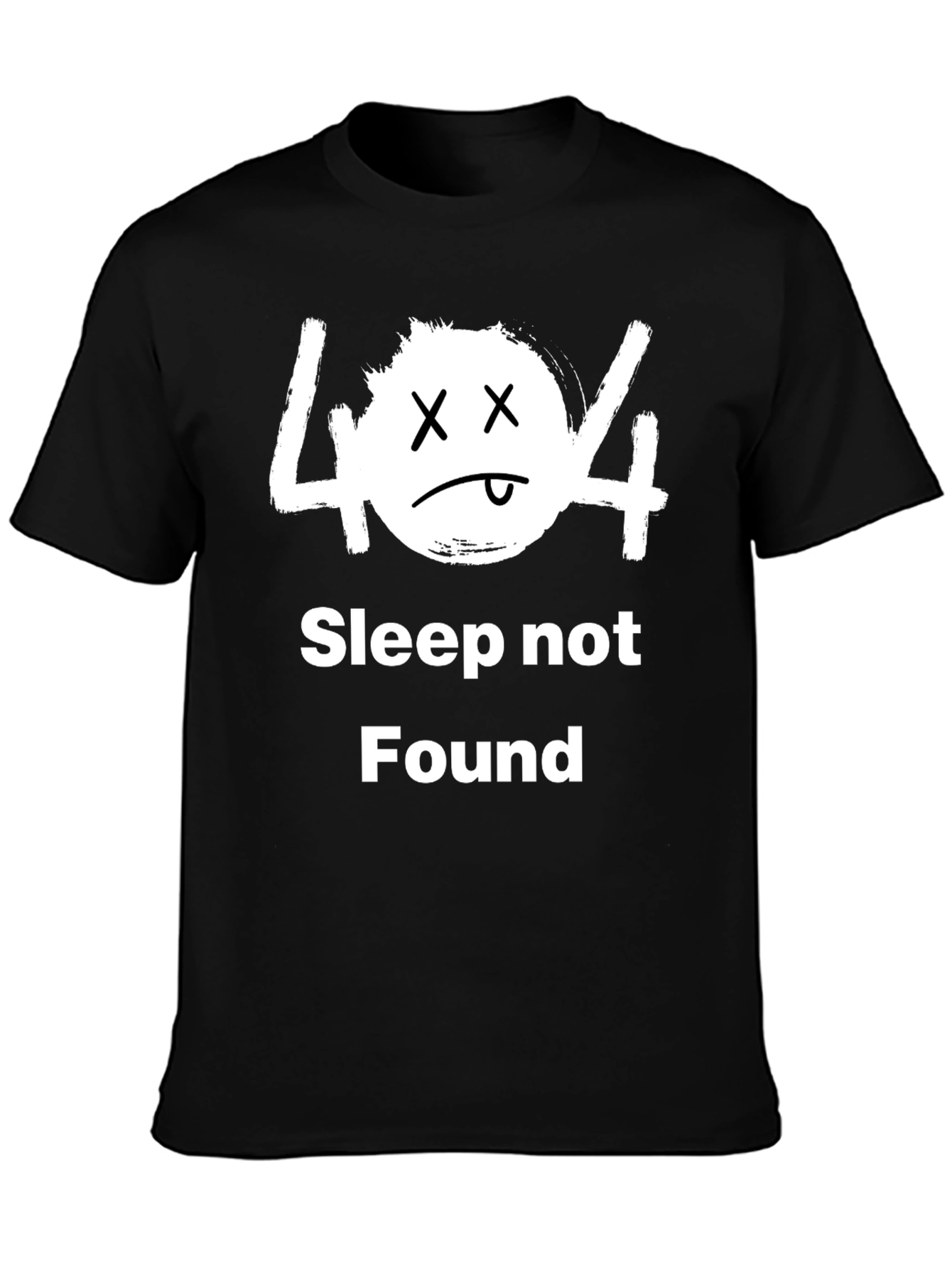 404 Sleep Not Found Graphic T-Shirt