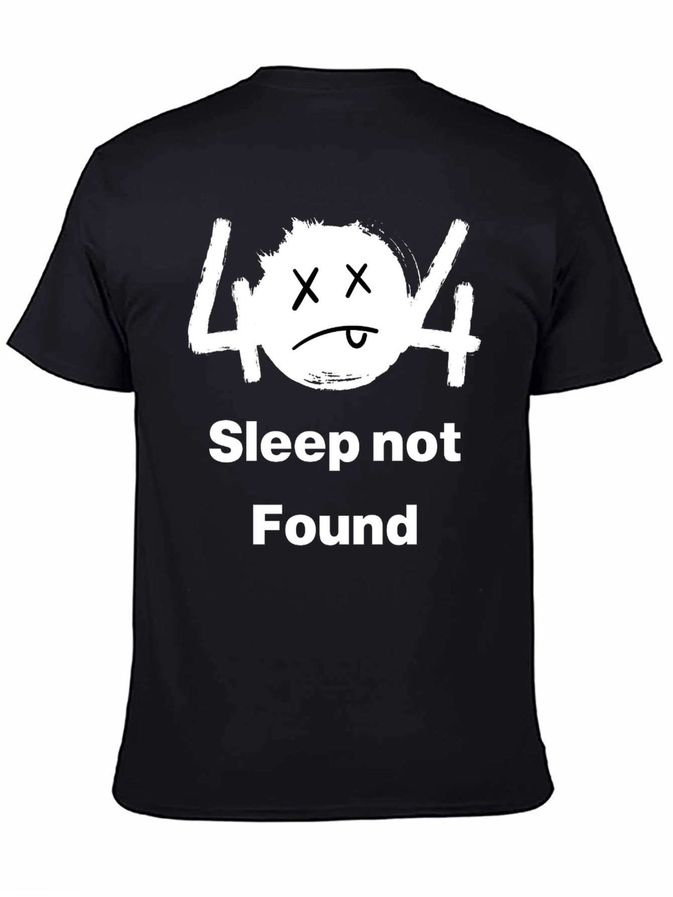 404 Sleep Not Found Graphic T-Shirt